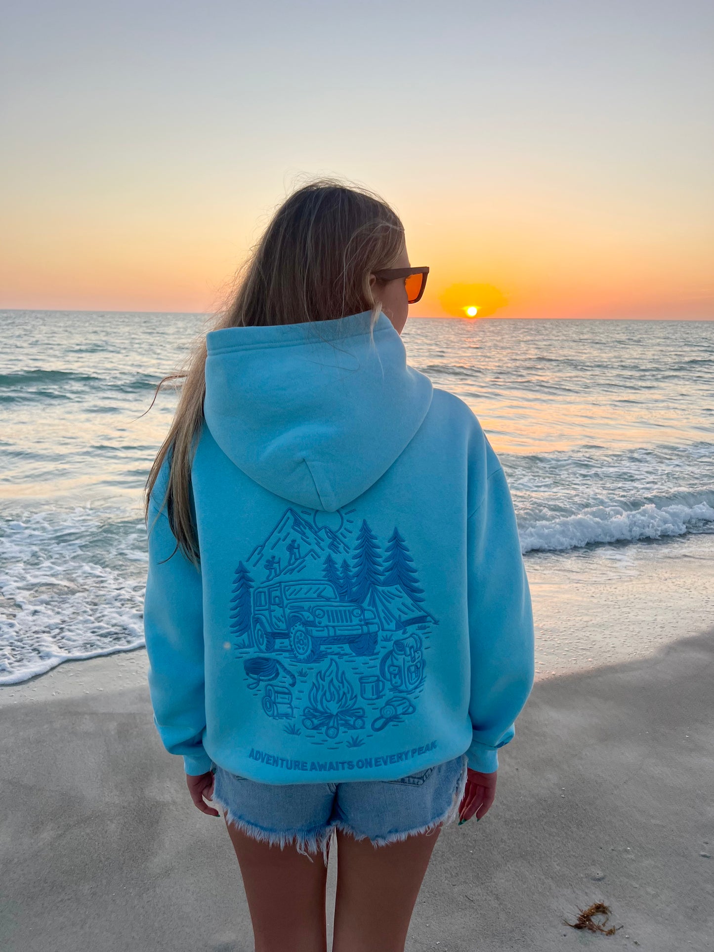 Adventure Awaits on Every Peak Mountain Hoodie | Summit & Coast